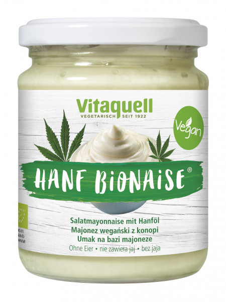 Vegane Hanf-Mayonnaise Bio, 250 ml