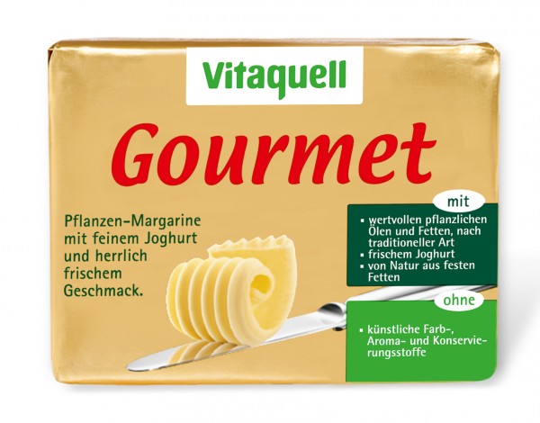 Pflanzen-Margarine Gourmet mit Joghurt