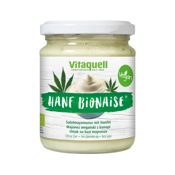 Vegan hemp mayonnaise organic, 250 ml