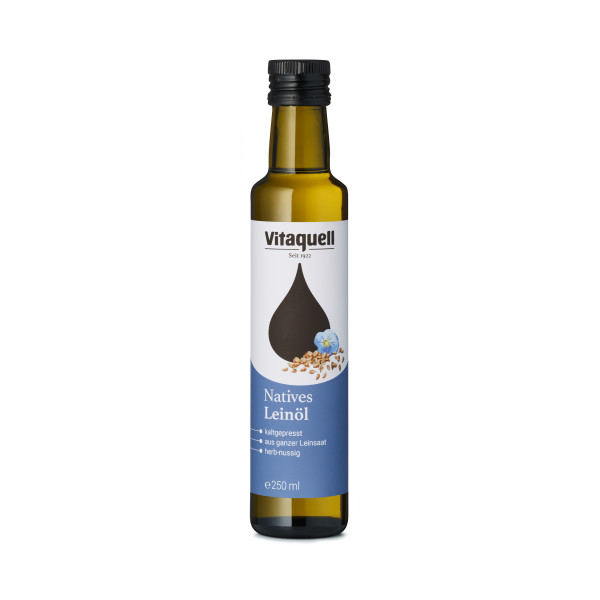 Linseed oil cold pressed, virgin 250 ml