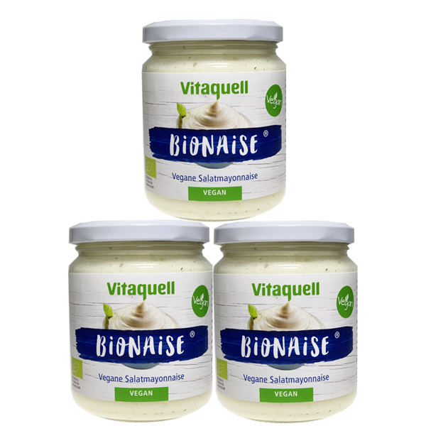 3 x Bionaise - Vegan Salad Mayonnaise 250 ml