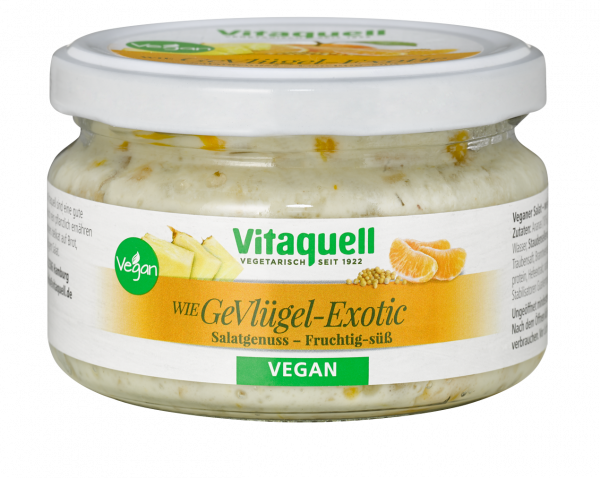 GeVlügel-Exotic-Salat - vegan, fruchtig-süß, 180 g