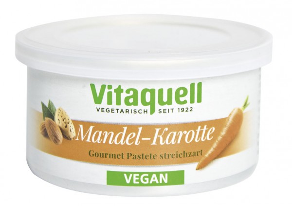 Mandel-Karotte Gourmet Pastete Bio, 125 g