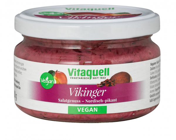 Viking salad, Vegan Salad Delight - Nordic Spicy, 180 g jar