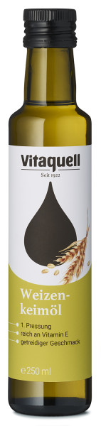 Wheat germ oil cold pressed, 250 ml