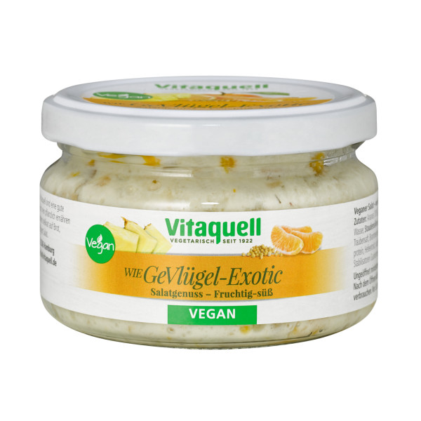 GeVlügel-Exotic-Salat - vegan, fruchtig-süß, 180 g