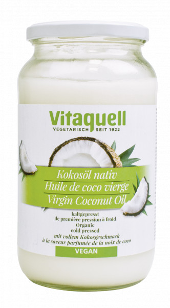 Coconut oil organic, virgin, 860 ml
