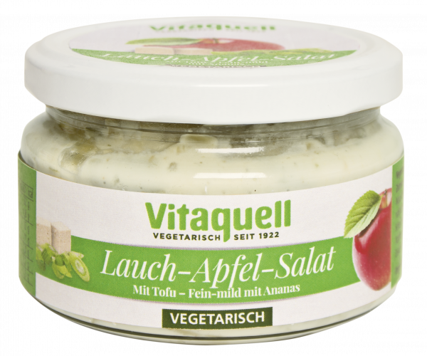 Lauch-Apfel-Salat - vegetarisch, fein mild, 200g