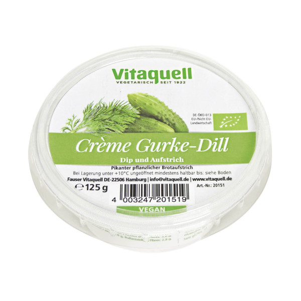 Crème Gurke-Dill, 125 g