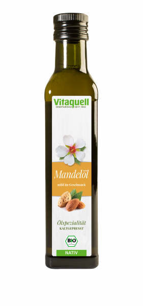 Vitaquell Mandelöl nativ Bio 250 ml