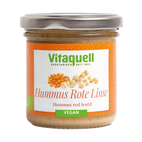 Hummus Rote Linse Bio, 130 g