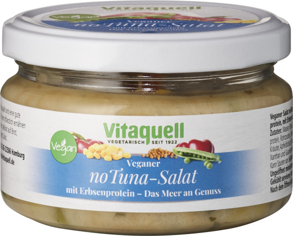 Delicatessen Salad like Tuna, Vegan, mild spicy, 180 g