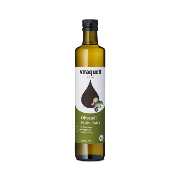 Olivenöl 1. Güteklasse EU Bio , nativ-extra 500 ml