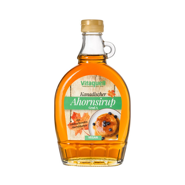 Canadian maple syrup grade A, 375 ml bottle