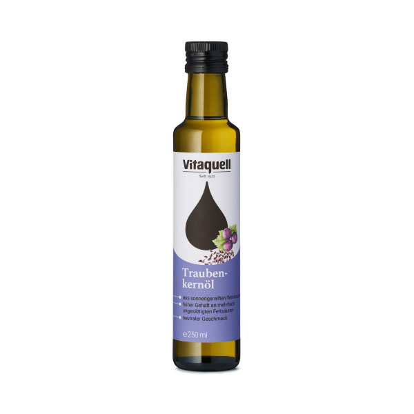 Grape seed oil, 250 ml